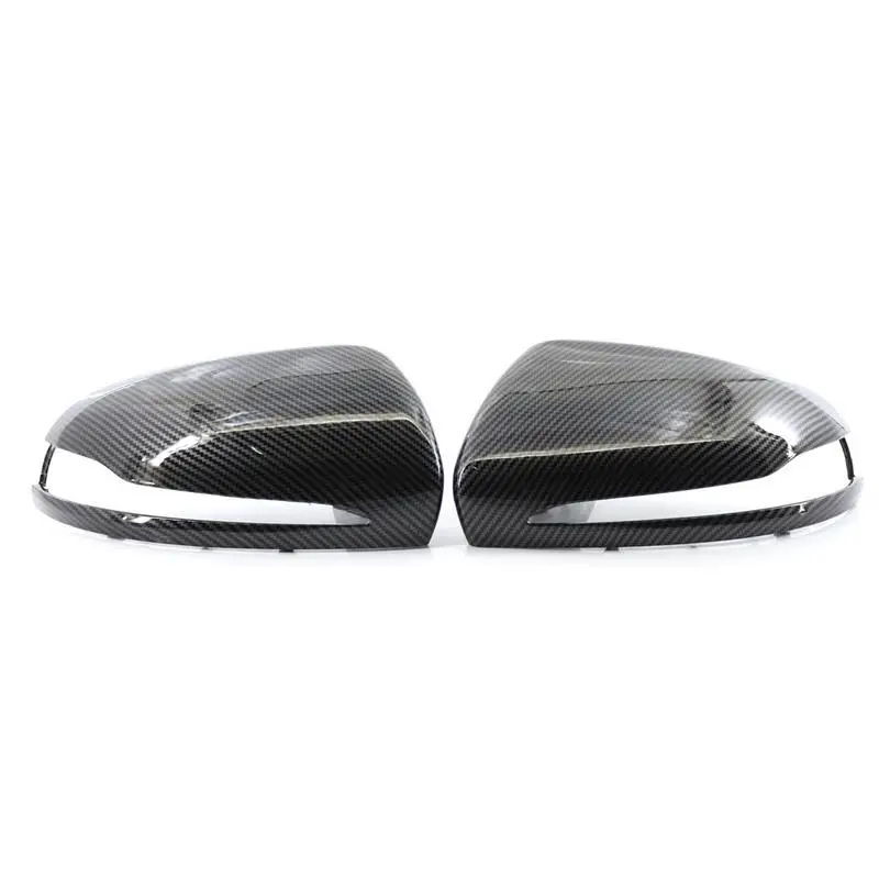 Replacement Carbon Fiber Pattern Rearview Side Mirror Cover Caps For Mercedes-Ben C W205 E W213 S Class W222 Auto Sticker