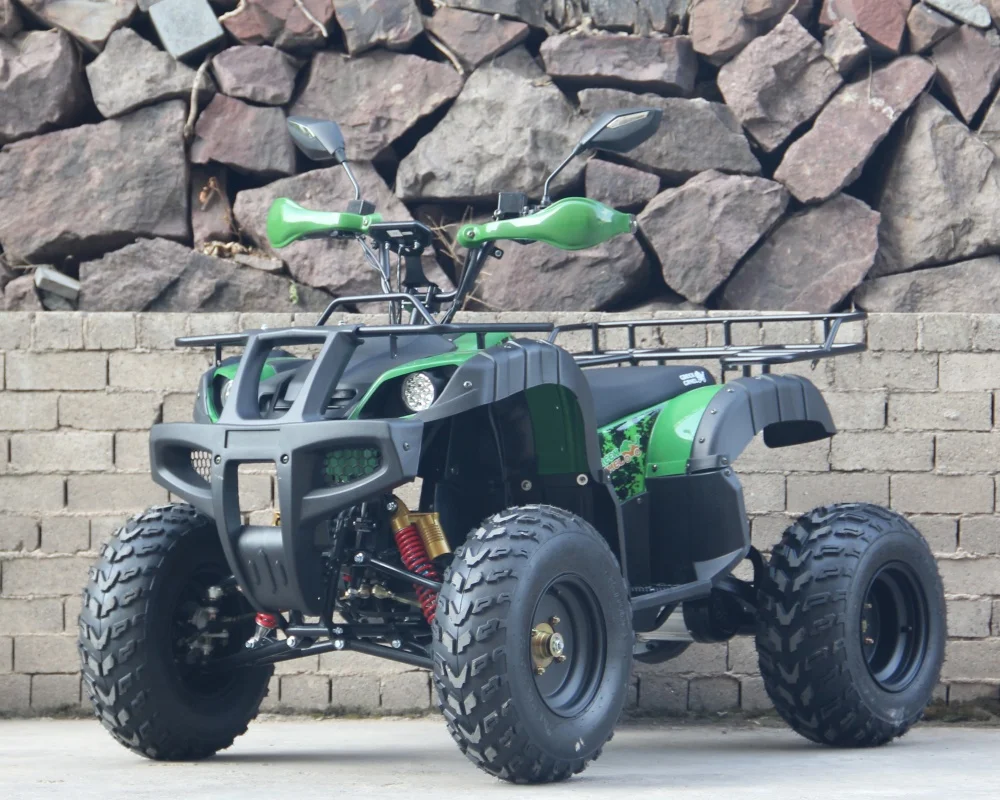 

Durable Electric ATV with Hydraulic Disc Brakes Double A-Arm Suspension for Rugged Terrain