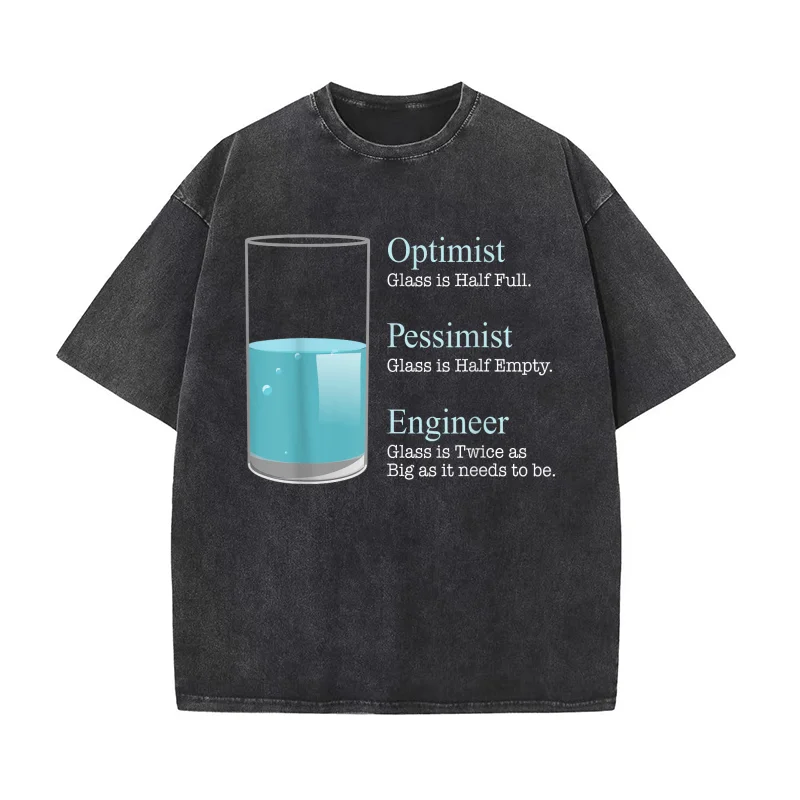 

Unisex Adult Classic Fit Black Engineer Humor T-Shirt Small Men Designer 2025 New Tees Cotton Tops Crew Neck Clothing