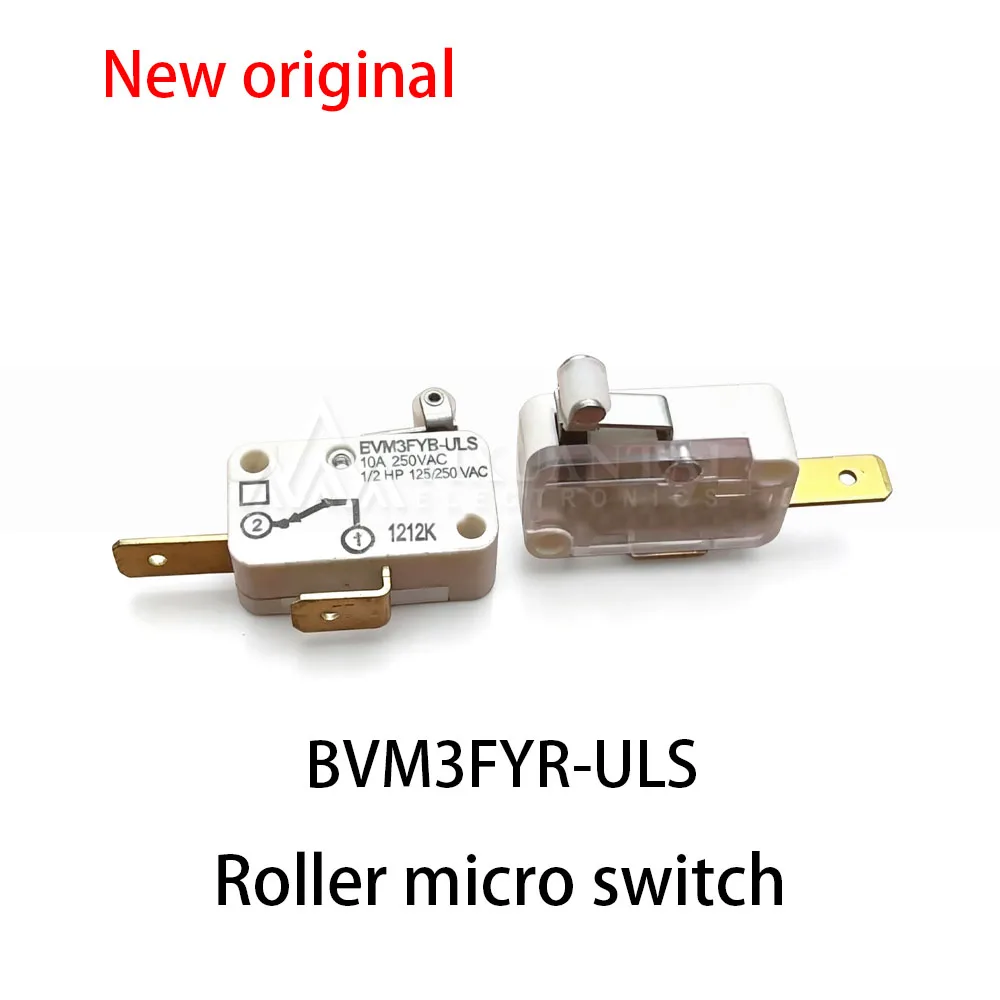 (1pcs) 100% New relay BVM3FYR-ULS Roller micro switch 10A