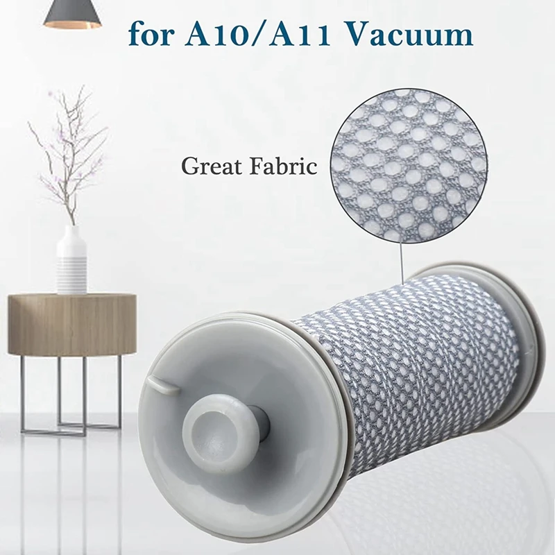 4 Pak penggantian pra Filter untuk Tineco A10/A11 Hero A10/A11 Master untuk Tineco Pure ONE S11 S12 pembersih vakum nirkabel