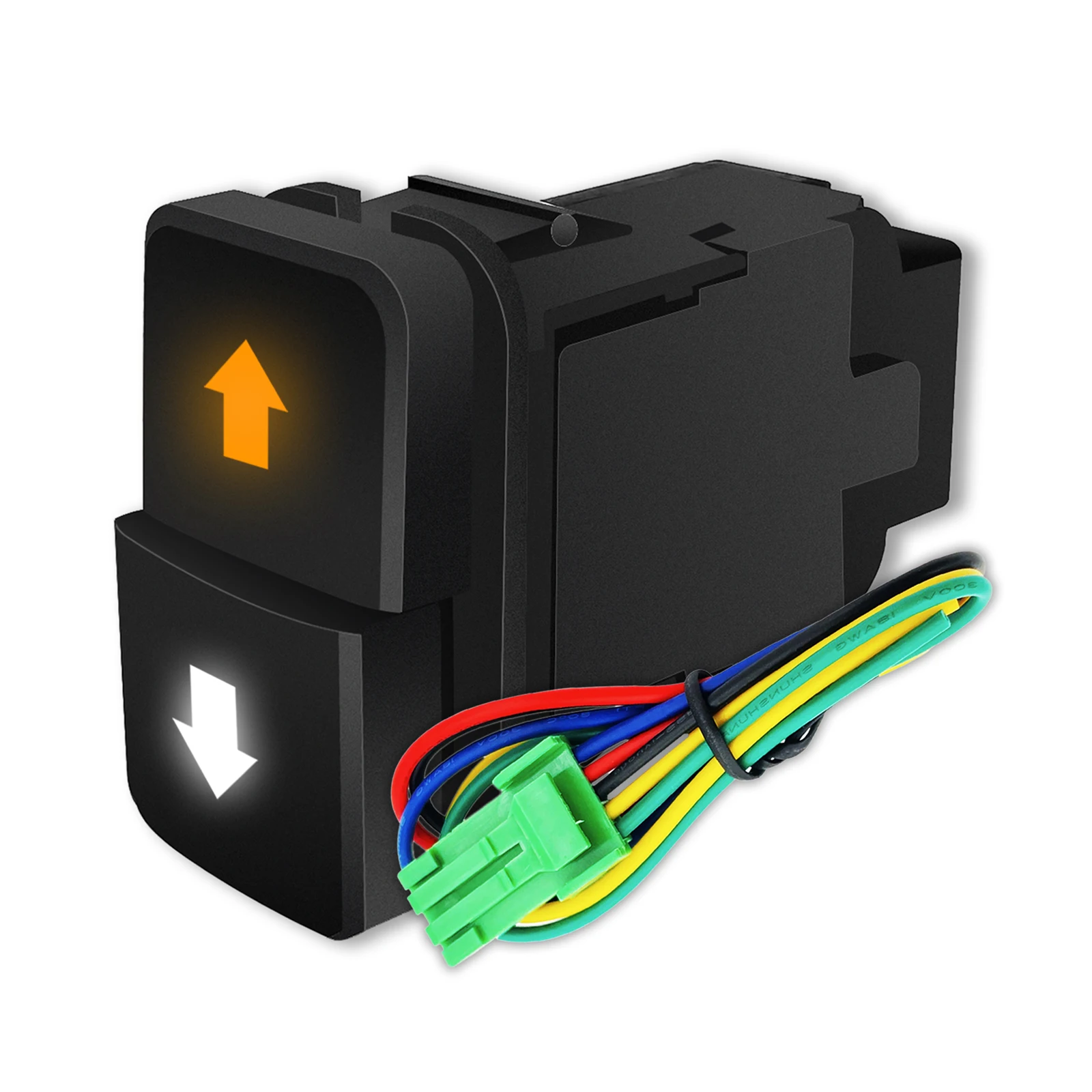 

Dual Push Button Switch Arrows Orange White Led for Toyota 4Runner FJ Tundra Fortuner Landcruiser Prado RAV4 Tacoma Corolla