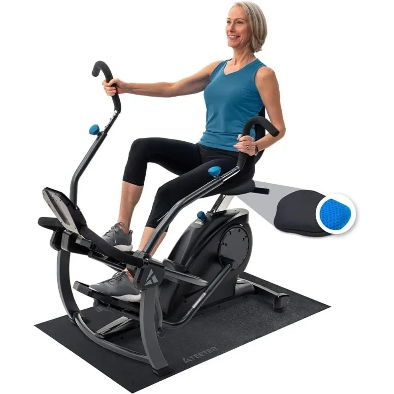 

Recumbent Cross Trainer Stepper - Zero-Impact Exercise w/Patented Physical Therapy Stride Technology, Whisper-Quiet