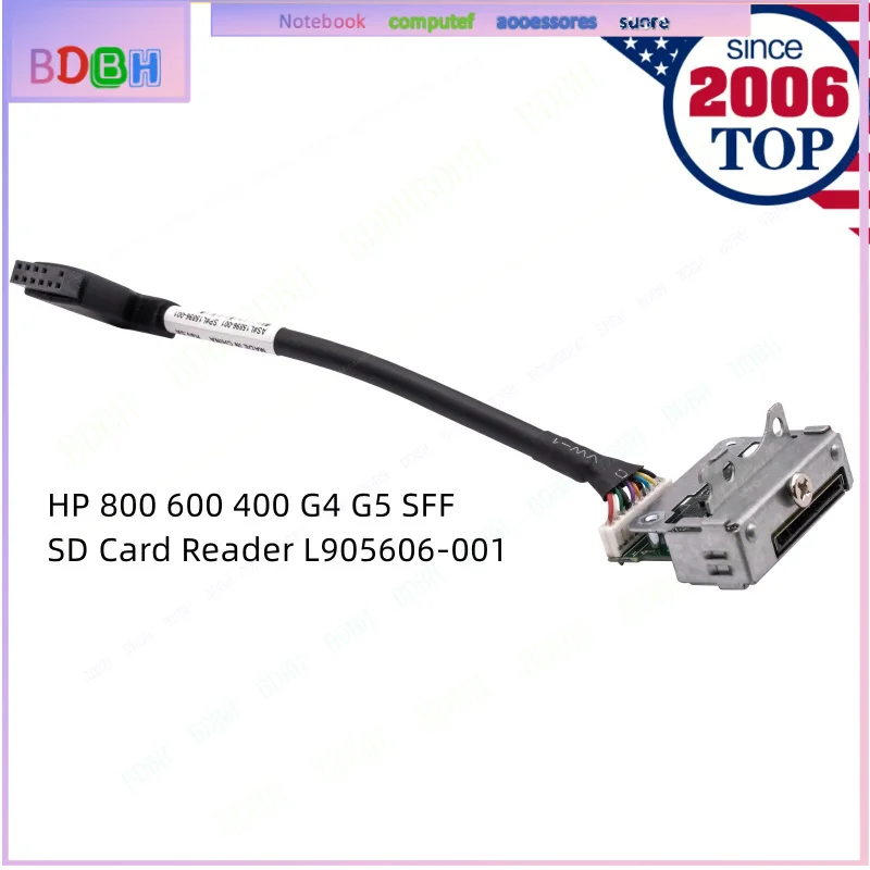 Placa lectora de tarjetas USB3.0 SD4 SFF SD para HP 800 600 400 G4 L905606-001 L15896-001