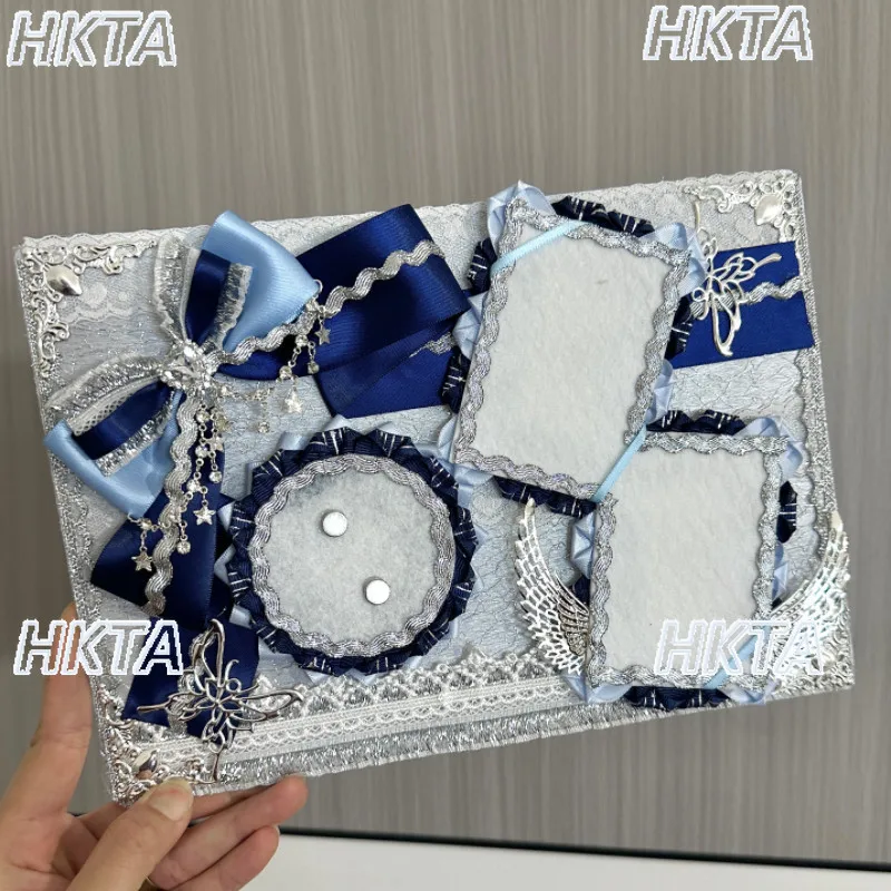 two-dimensional-yuan-white-pain-board-bag-jewelry-large-food-volume-tie-board-bow-ribbon-pain-bag-decoration-accessories-women