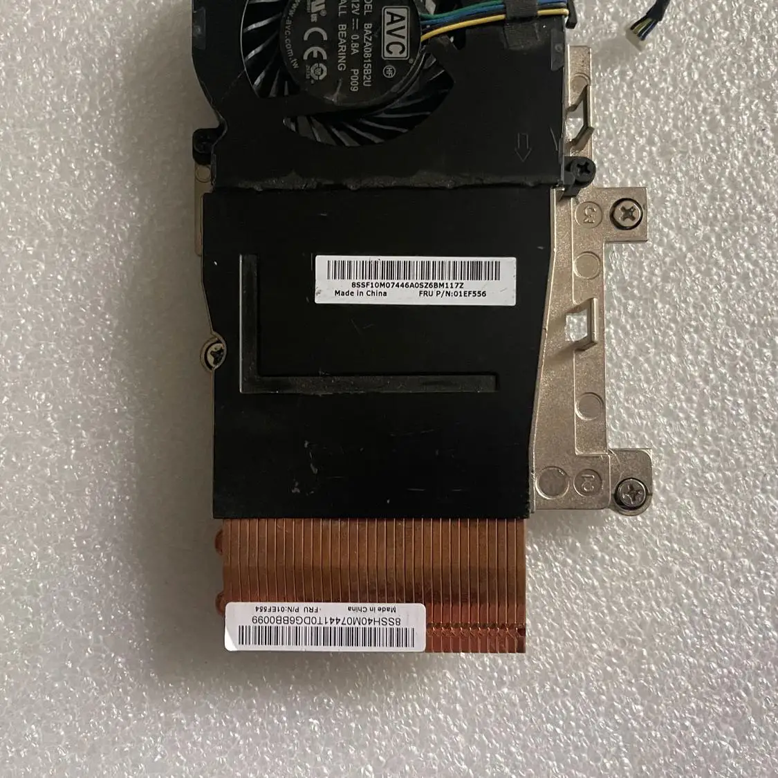 CHEN FOR Lenovo Think M710q, M910q, M910xP320, tiny5 copper heat sink 01ef556 90% new~~