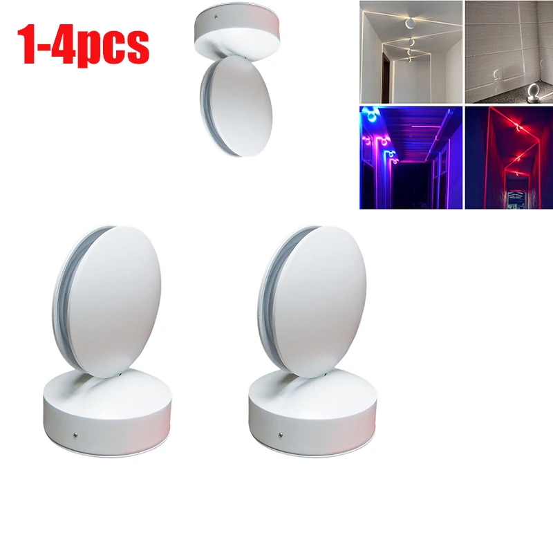 Modern RGB LED ceiling light windowsill line color ceiling light Internet cafe secret room 360° luminous corridor aisle decorati