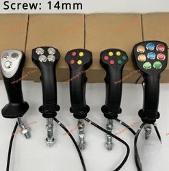 Excavation Clip Grab Logging Ironstone Agricultural Harvester Modified Electronic Control 3456789 Button Joystick Handle Parts