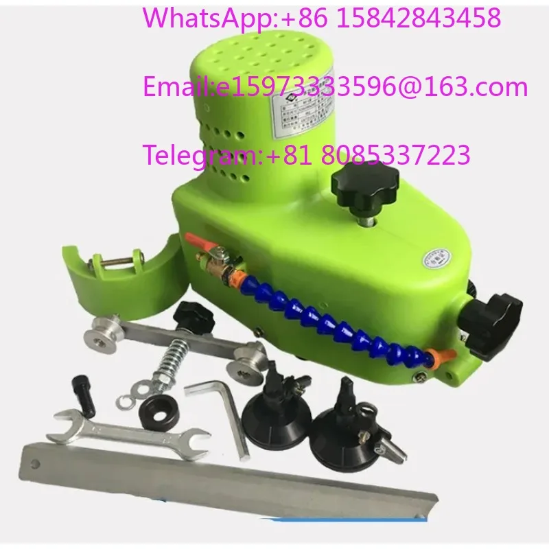1 piece suitable for Small portable glass edging machine can grind straight, round and beveled glass