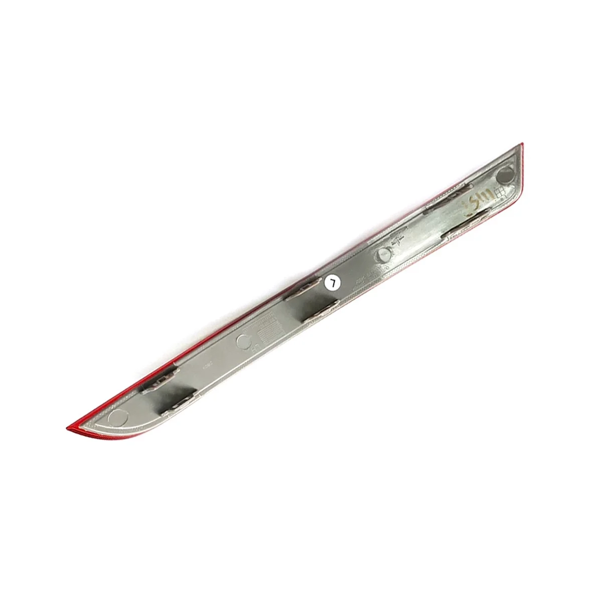 المصد الخلفي الضباب الخفيف ، ورقة عاكس مضاد الضباب ، مرسيدس بنز GL X166 320 350 ، A1668200374 A1668200474 #6