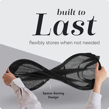 大號可折疊網狀彈出式洗衣籃,側袋透氣,方便收納衣物,整理衣物。 8 最佳銷售 大籃子 - №2