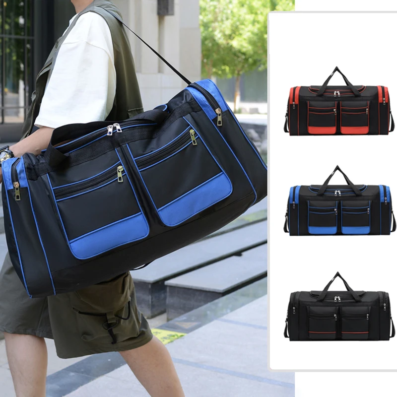 

Large Capacity Handbag Multiple Pockets Outdoor Duffle Bag Luggage Gym Bags for Men Sports Fitness Bag Business Travel Package