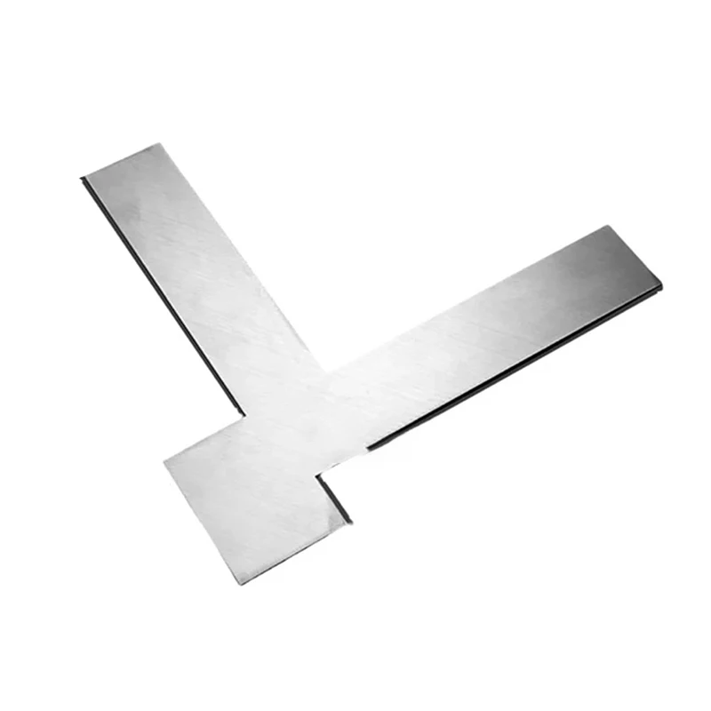 90 ° Dispositivo di livellamento ad angolo retto Strumento ad angolo retto calibrato in acciaio inossidabile Livello angolare preciso Raschiando il bordo Disegna la parte di misurazione