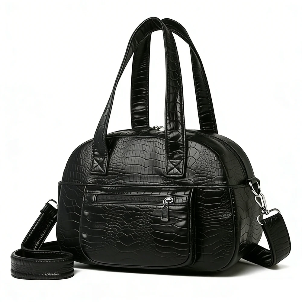 

Soft Pu Leather Shoulder Bag Sac De Luxe Femme New Luxury Women Bag Original Brand Vintage Retro Shopping Handbag Designer