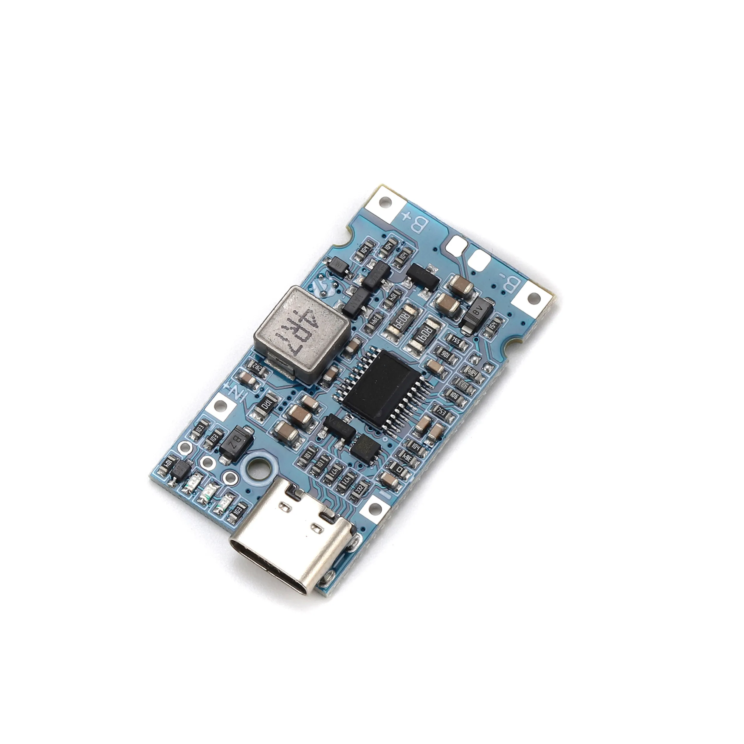 Multi-Cell 2S 3S 4S Type-C to 9V/12V 4.5V-15V Step-Up Buck Fast Charging Charger Module for 18650 Lithium Battery