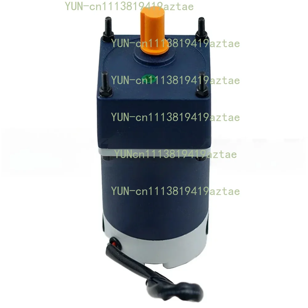 12V24V DC Gear Reducer Motor 60W Electric High Torque Micro Motor Gear Slow Speed Regulation Small Gear Motor