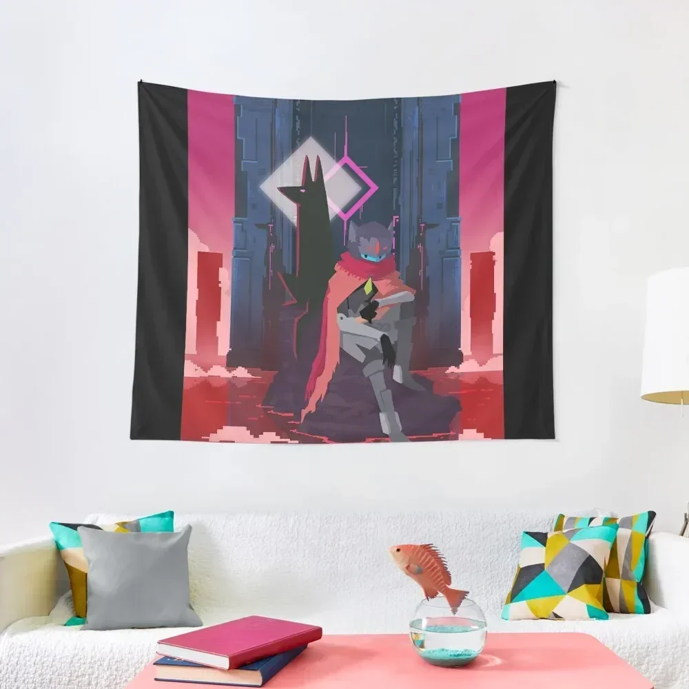 The Jackal and The Drifter Tapestry Room Decoration Aesthetic Korean Room Decor Decorative Wall Murals Bedroom Deco Tapestry