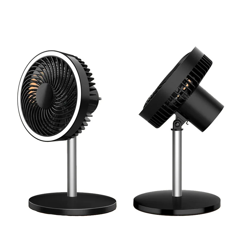 

Electric Fan Household USB Charging Orbit Fan Desktop Office and Dormitory Desktop Wall Hanging Air Circulator