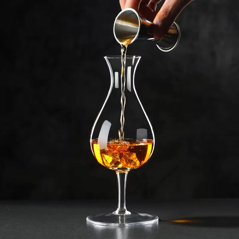 Crystal Glass Smell Glass Cup Tasting Glass Wine Glass Whiskey Glass Lai total Goblet Pint Glass