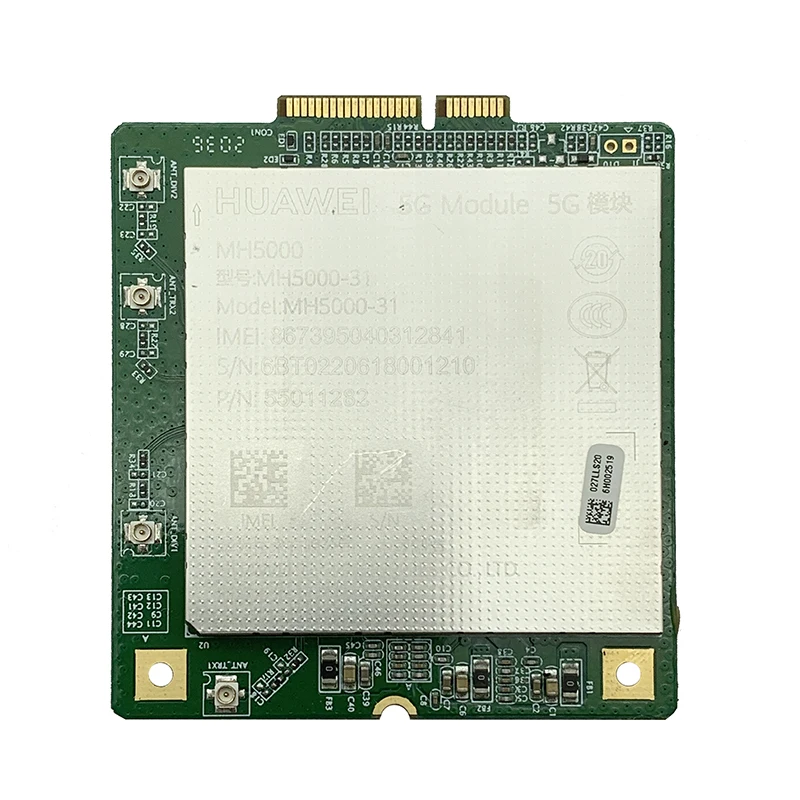 

HUAWEI 5G Industrial wireless Module MH5000 MH5000-31 MH5000-31P MINI PCIE 5G SA NSA NR 4x4 MIMO n1 n78 n79 n41 LTE UMTS GSM