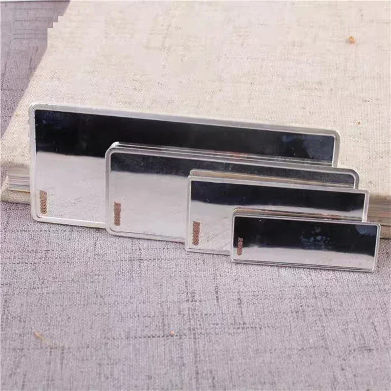 high Pure silver ingot block Silver strip rectangle shape 5g-100g each piece