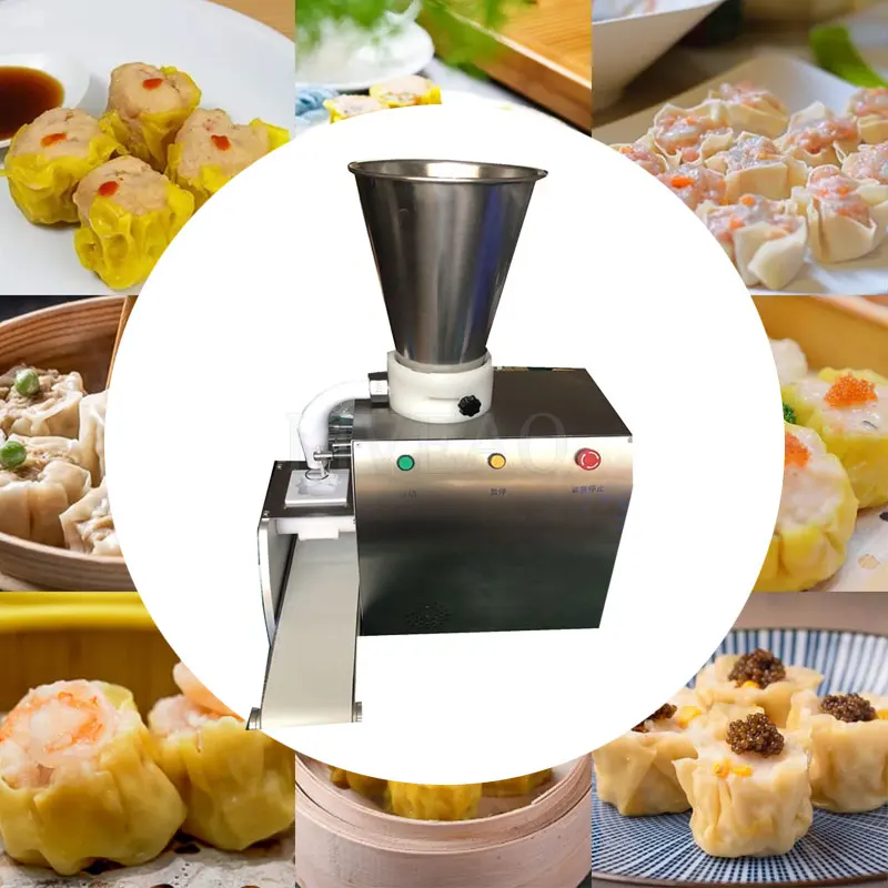 Stainless Steel 304 Siomai Maker Semi Automatic Sumai Siu Mai Making Machine