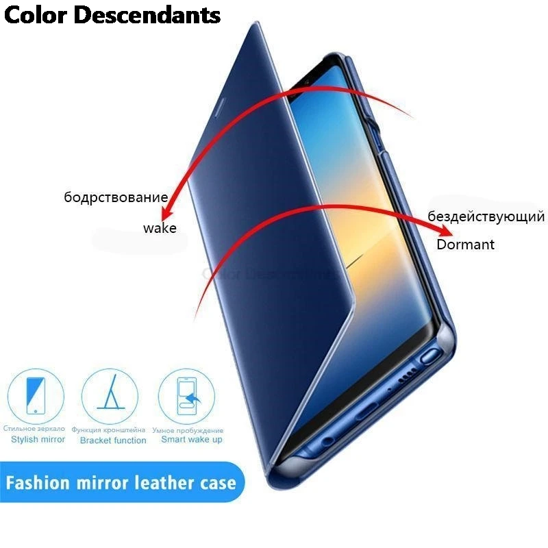 For Honor X9B Case Smart Mirror Leather Flip Back Cover Honar Honer X9 B X 9B HonorX9b 5G RMO-NX1 Magnetic Book Stand Funda Capa