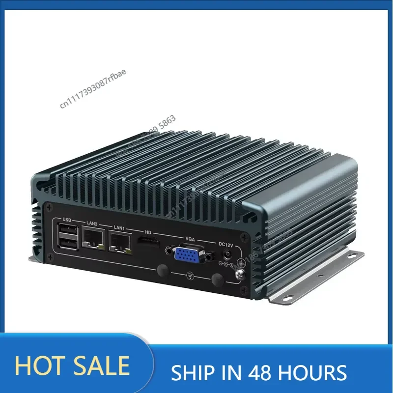 GZM Dual LAN Embedded Computer for Network Reliability Firewall Applications and Industrial Control Systems