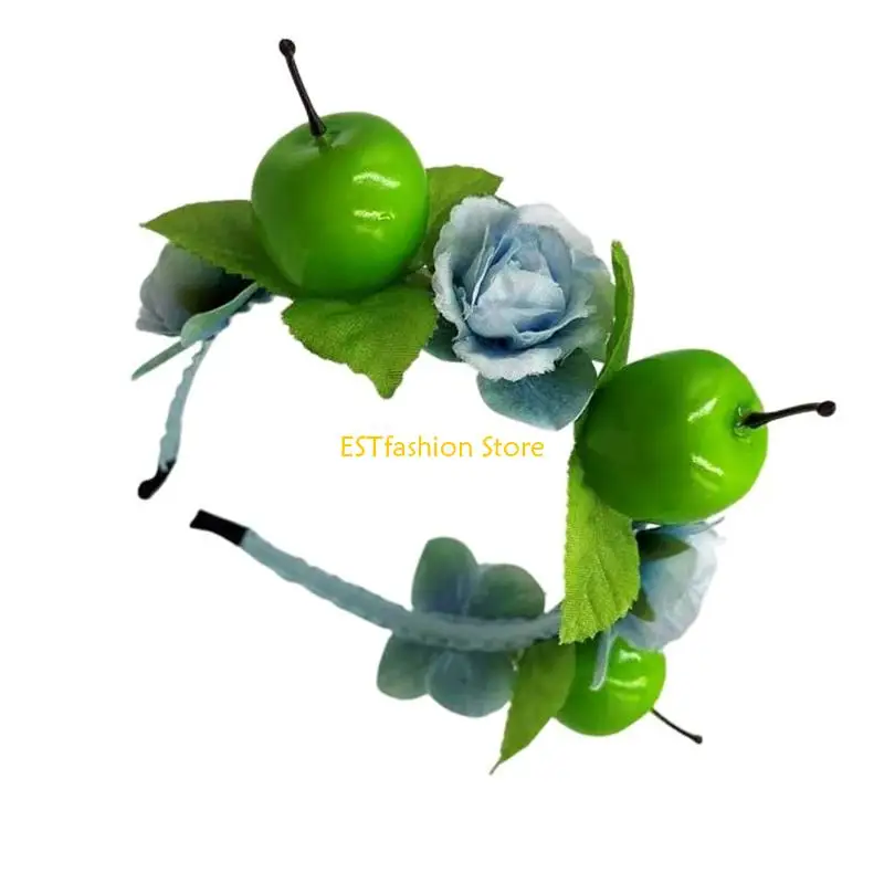 

Y5GC Cultural Festival Styling Tool For Women Girls Ethnic Hairpiece Costume Hairband Fashion Festival Hair Accessory