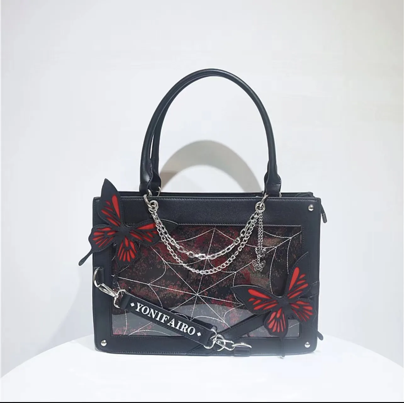 ItaBag Tote Jk Large Capacity Shoulder Crossbody Bag for Womens Gothic Harajuku Ita Bag Daily Casual Girls Kawaii Handbag Bolso