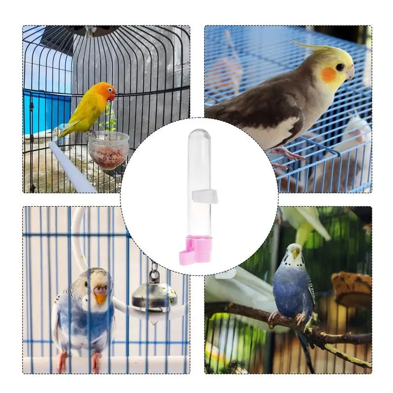 Bird Water Feeder Parrot Automatic Drinking Device Easy To Use High Capacity Durable Multipurpose Bird Water Bottle Chinchilla