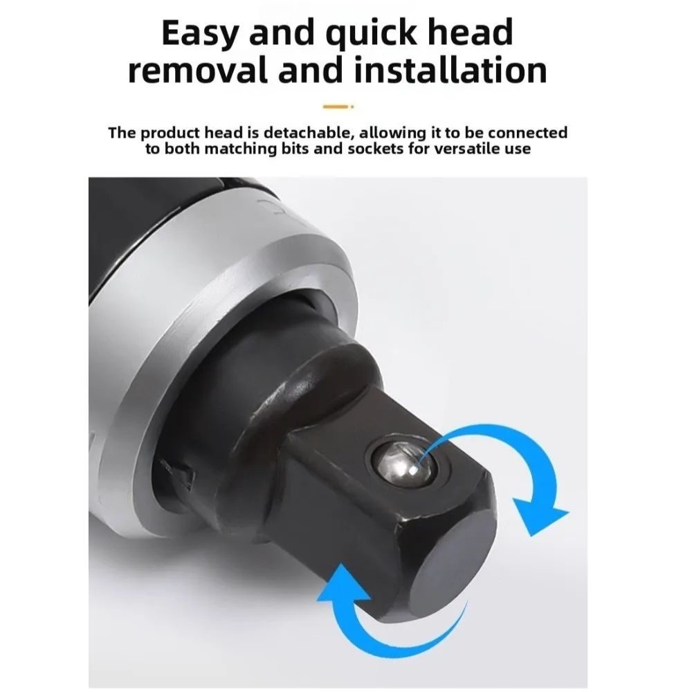 

Портативная ударная отвертка с нескользящей ручкой, быстросъемная портативная отвертка с высоким крутящим моментом, профессиональная отвертка, строительная работа