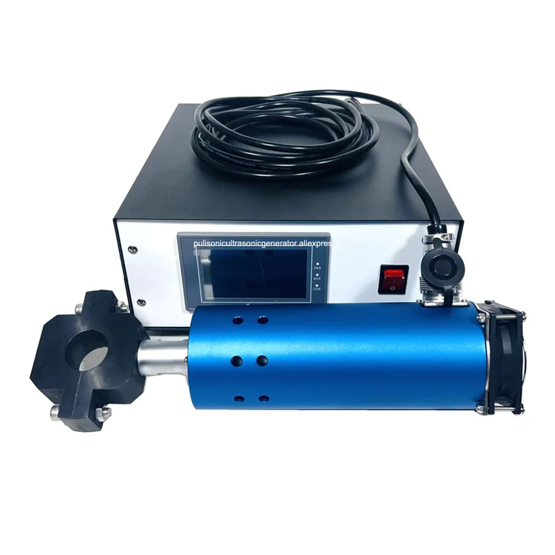 شفة المشبك نوع هزاز بالموجات فوق الصوتية لنظام تنظيف أنابيب الصلب نظام إزالة الترسبات بالموجات فوق الصوتية لخطوط الأنابيب