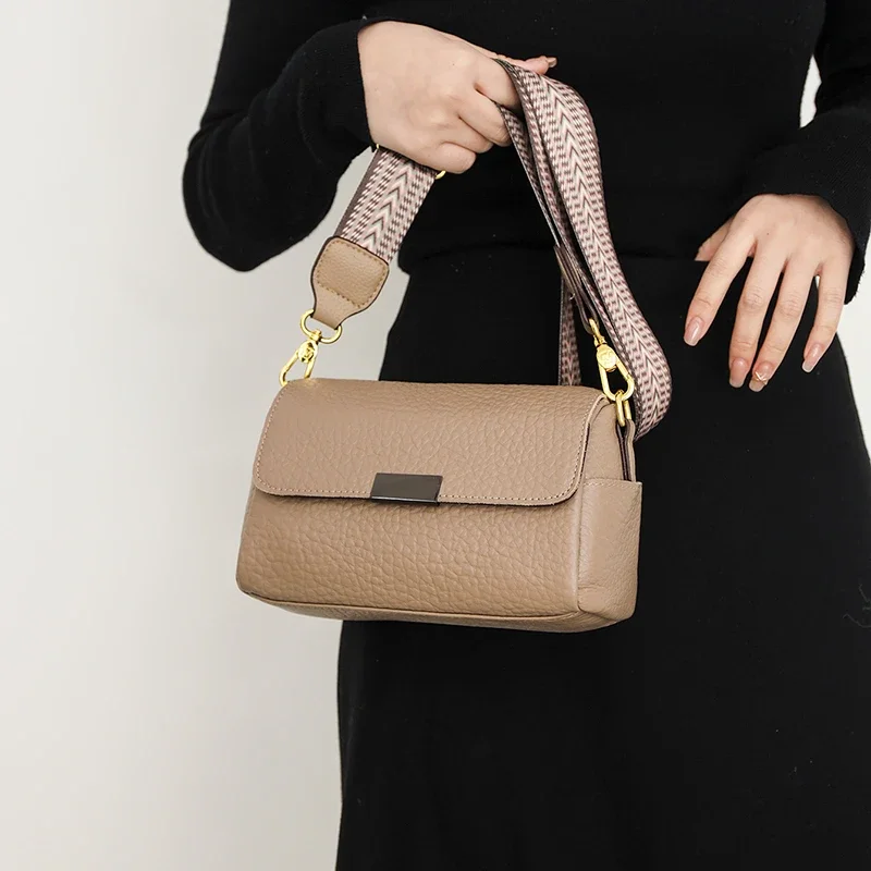 

Винтажная сумка через плечо из воловьей кожи для мобильного телефона, женские сумки-мессенджеры из натуральной кожи, маленькие модные женские сумки и кошелек для телефона