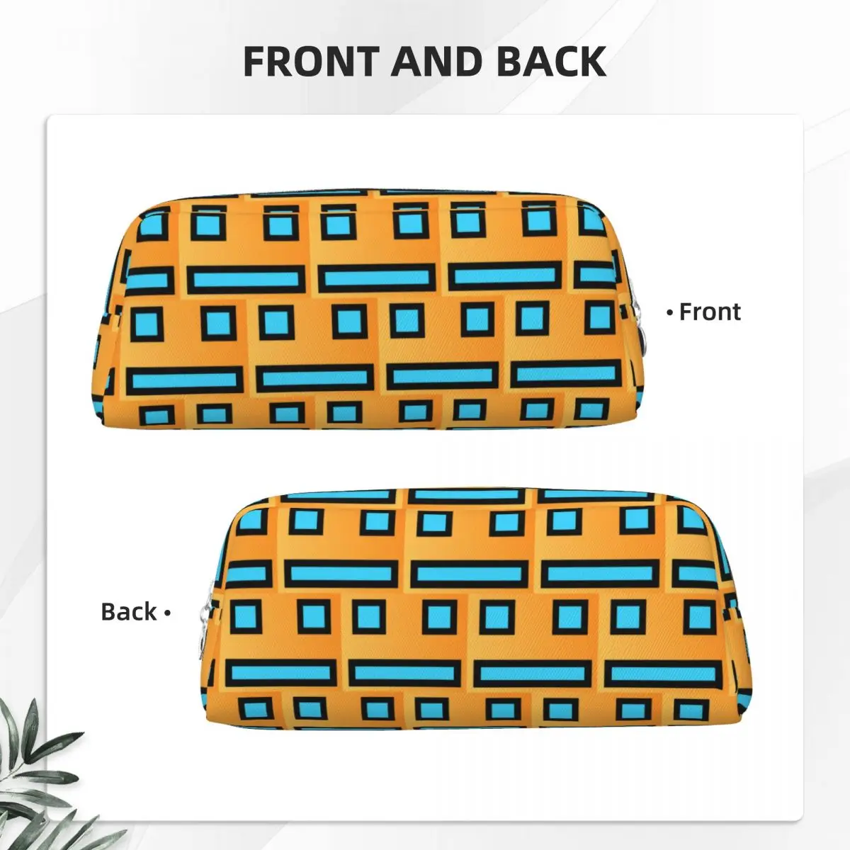 Geometry Cube Gaming Dash Pencil Cases for Students School Pen Box Pencil Bag Pencil Pouch Pen Holder