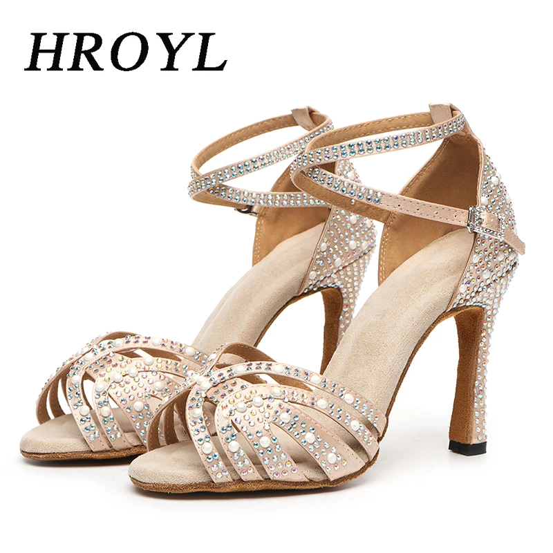 Woman High Heels For Dancing Women's Latin Dance Shoes Girls Ballroom Modern Tango Shoes Ladies Salsa Party Sandals Wedding Shoe - Image 3