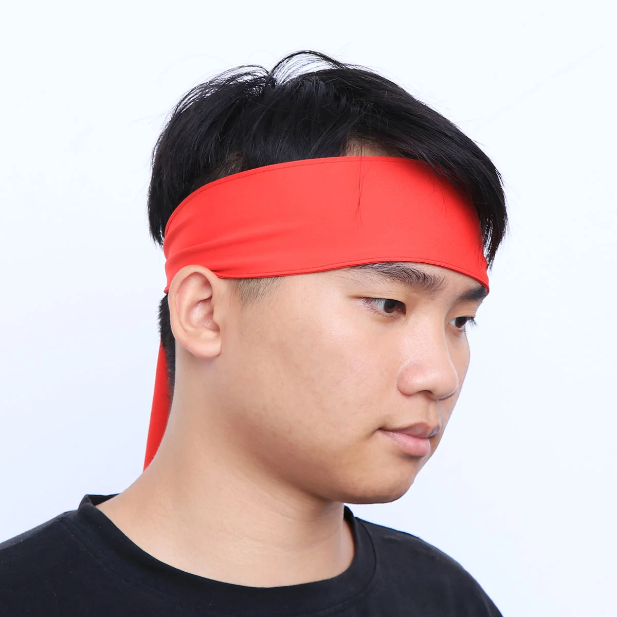 Rambo Head Wraps for Men Mens Headband Costume Silk Hair Ties Sports Unisex Boy Women's