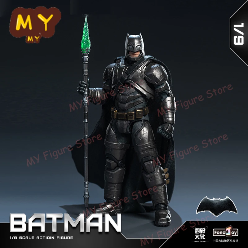 New Original Fondjoy Armored Batman Figure DC Justice League Figures Detective Comics 1/9 BATMAN PVC Model Joint Movable Kid Toy