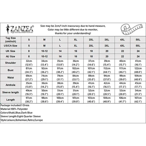 Zanzea sommer sommer women's fashion sexy kleider 8 Hauptverkaufskleidung für die Arbeit im Garten - №7