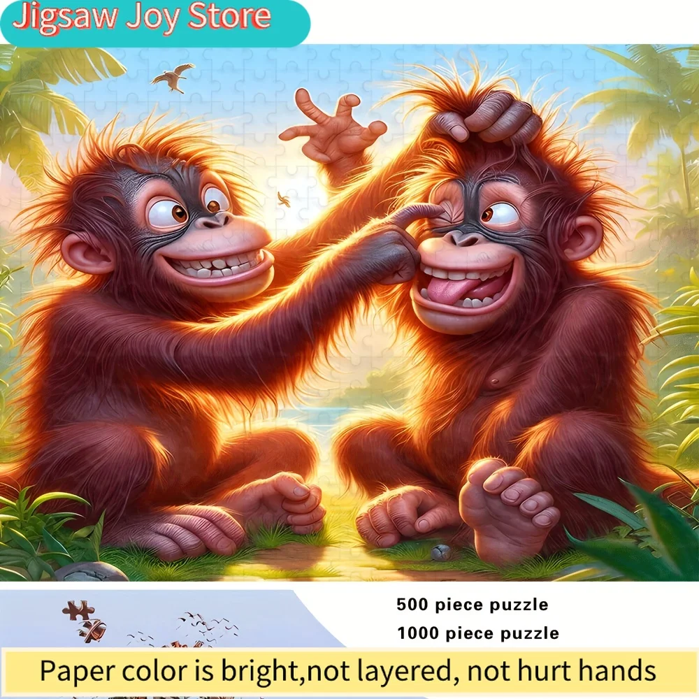 

Пазл для взрослых 500/А, высокое качество, увлекательная семейная игра для снятия стресса, идеально подходит для дней рождения, Рождества, Хэллоуина и в качестве подарка.