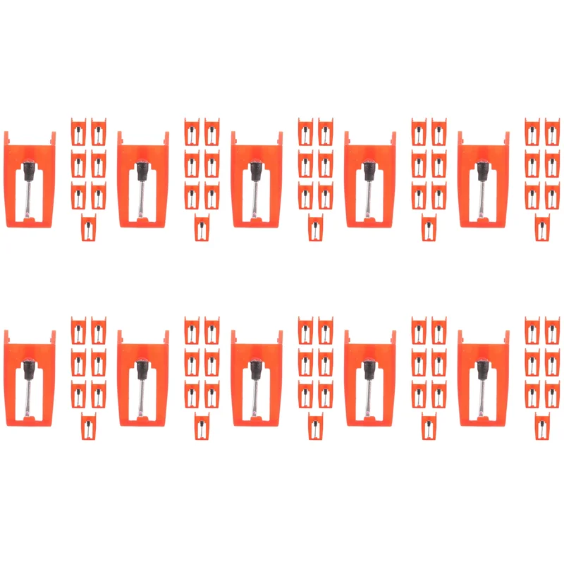 b92b-80-個レコードプレーヤー針ターンテーブルルビー交換用スタイラス針ビニールレコードプレーヤー用