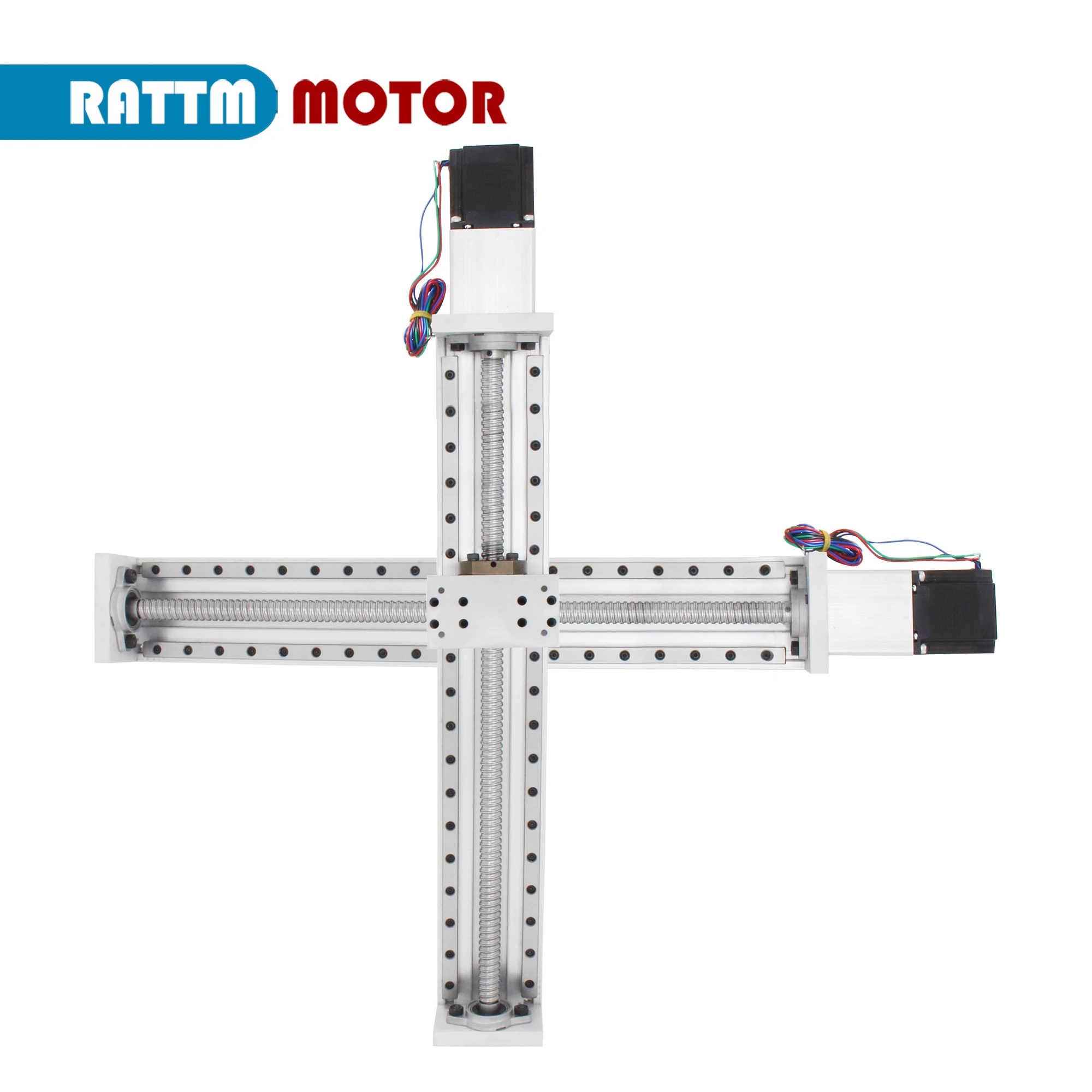 ZBX80 100-600mm CNC X Y Z axis Linear Guide Actuator Stage Rail Motion Slide Table & SFU1605 Ball screw CNC machine Part