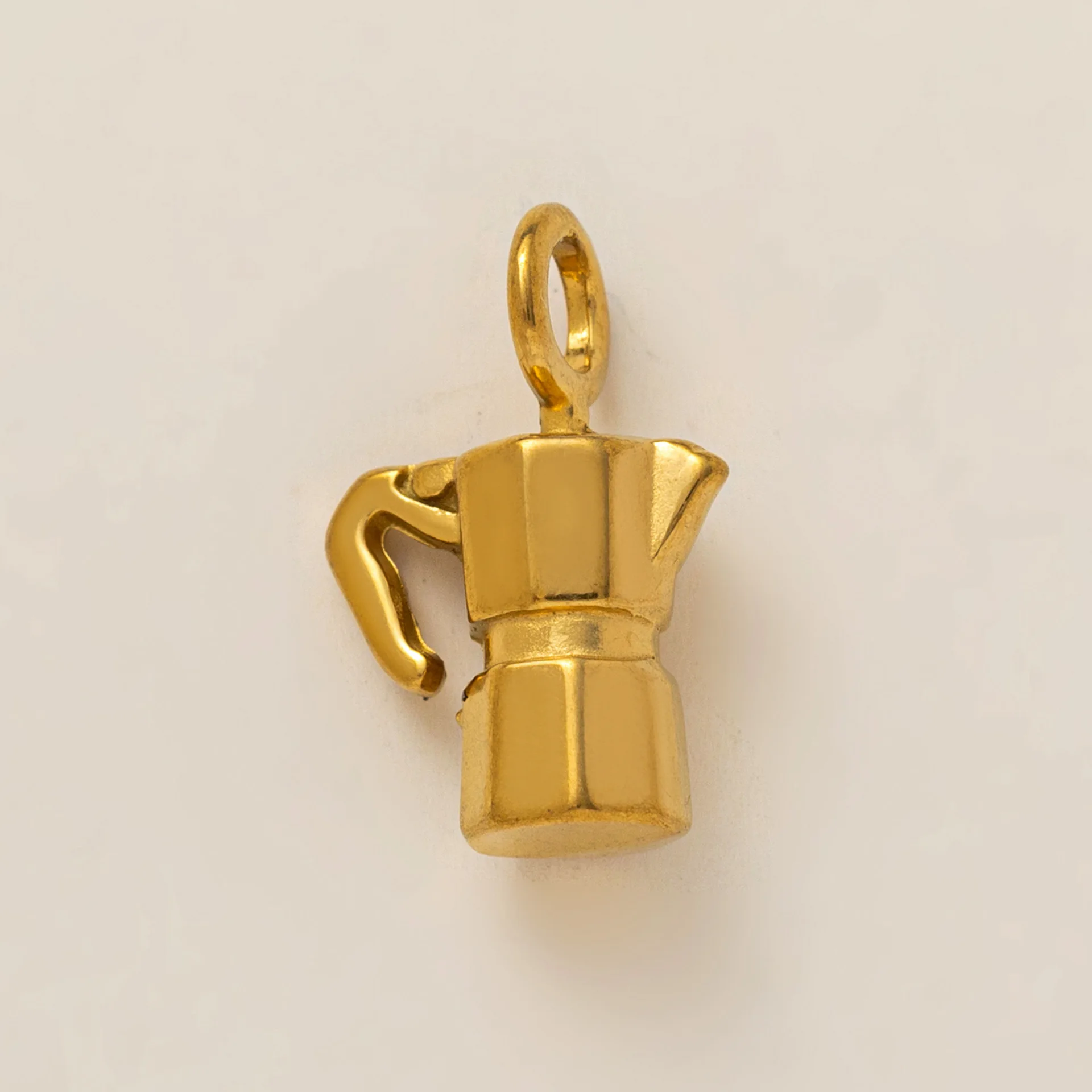stainless steel Fashion pendant Water Pot Shaped Pendant For DIY Jewellry Accessories vacuum electroplating Charms For Earring