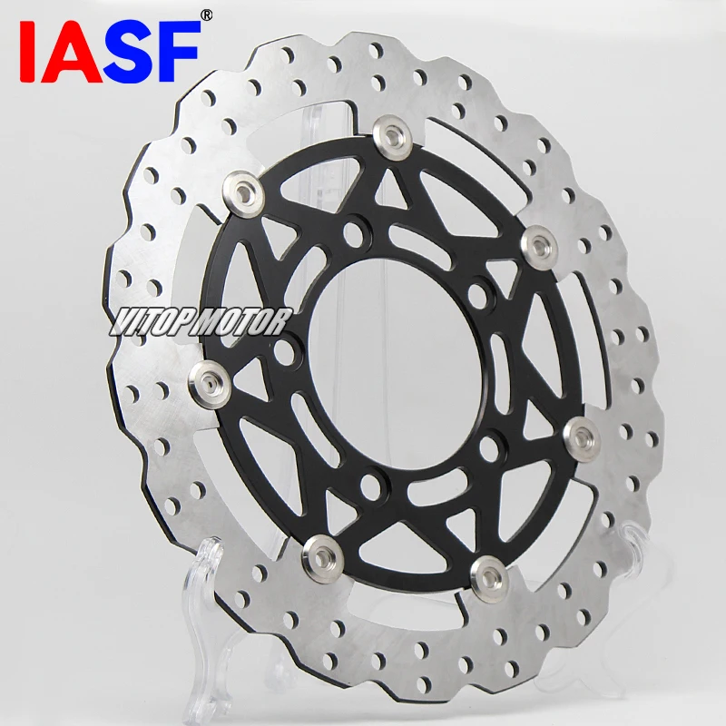 Passend für KYMCO Xciting 400 S400 CK400T-10 280 mm Durchmesser Motorrad vorne schwimmende Bremsscheibe Rotor Bremsscheiben