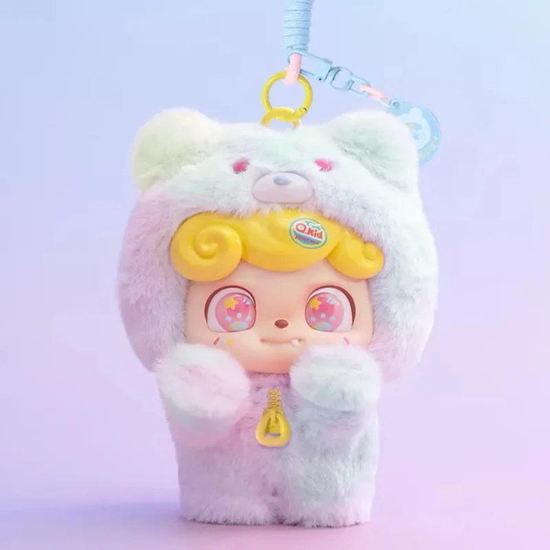 Genuine Q.Kid The Rainbow Series Limited Edition Anime Action Figure Cute Sweet Cartoon Figure Collection Model Dolls Gift Toys