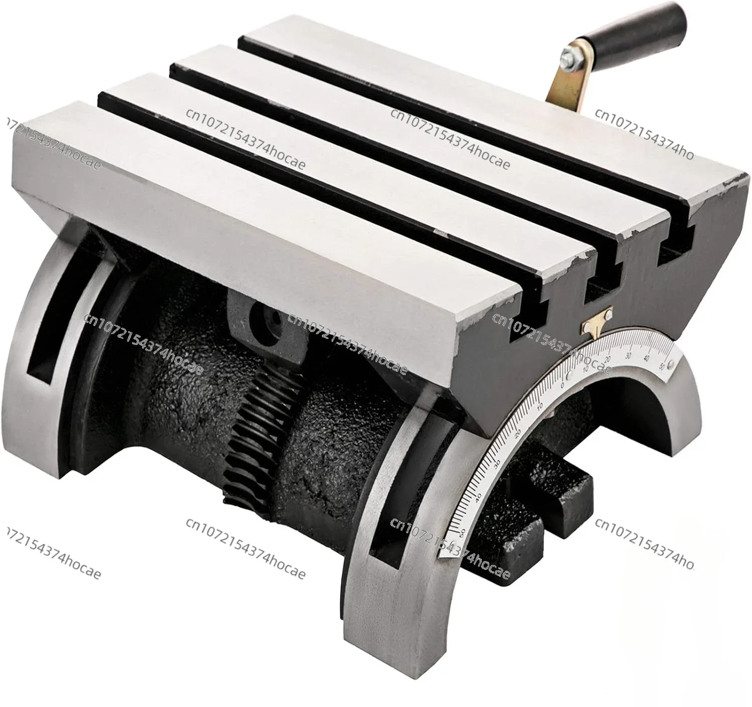 Tilting Milling Table 7x5inch Milling Machine 0-90°Adjustable Swivel Angle Plate with 3 T-slots Heavy Duty Machine for Grinding view 6