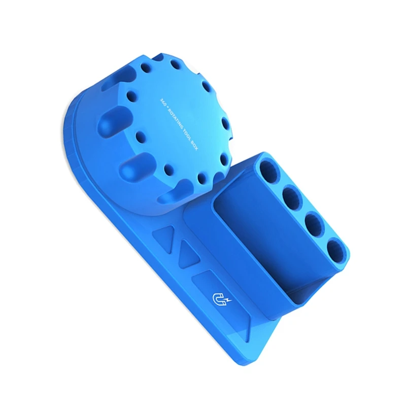 N99R-Mobile-Phone-Repair-Screwdriver-Storage-Rack-Rotating-Parts-Box-Magnetic-Tool-Box-360-Degree-roating-Storage-Rack