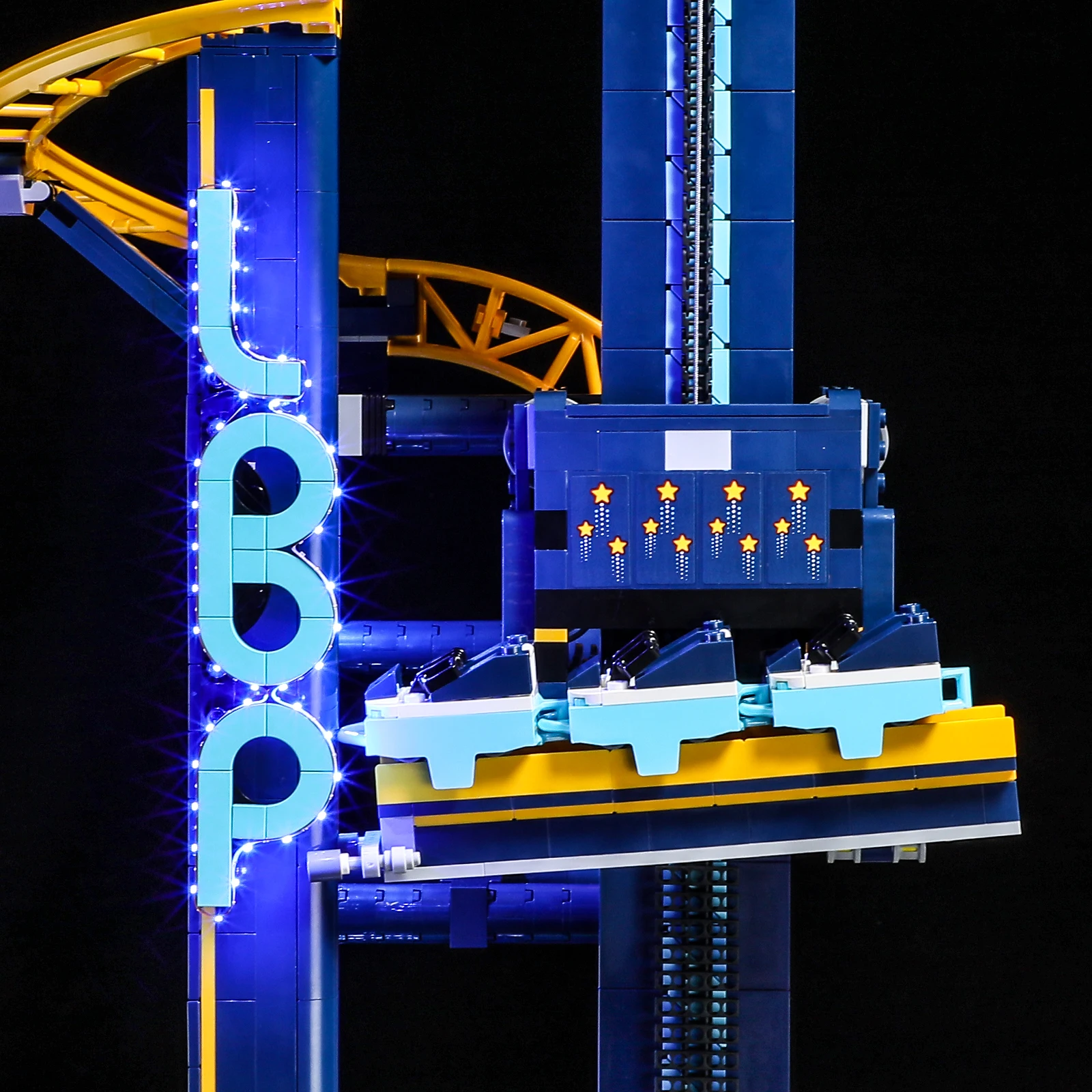 LED Light Kit for 10303 Loop Coaster Building Blocks Light Toy Set (NO Blocks Only LED Light) Bricks Toys for Children To Gift