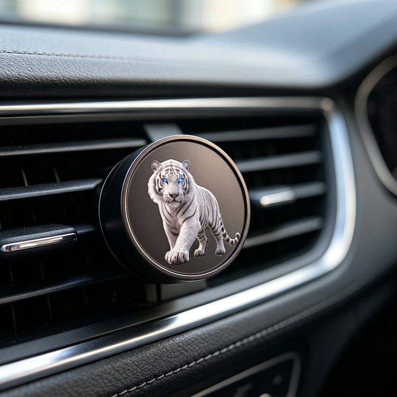 2026 No Fragrance, Mythical Beast Car Air Freshener Vent Clip Unscented No Essential Oil Included Handmade UV Transfer Printed