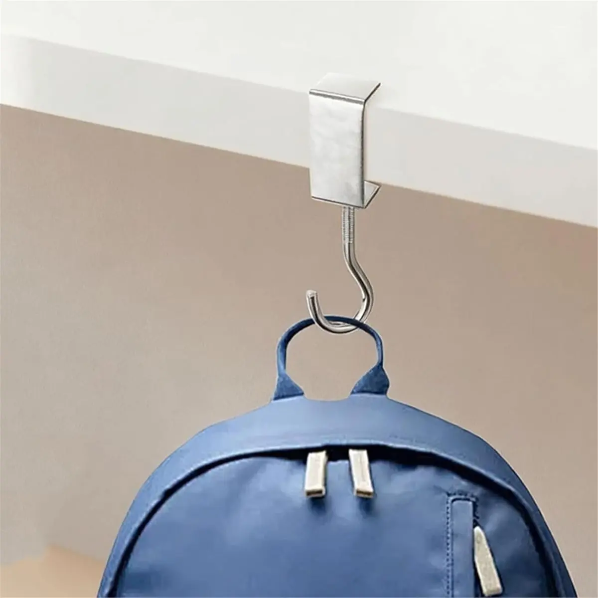 update. Heavy-Duty Hooks for Table, Adjustable Steel Bag Hangers, Portable Desk Hooks for Handbags,Under Counter Use